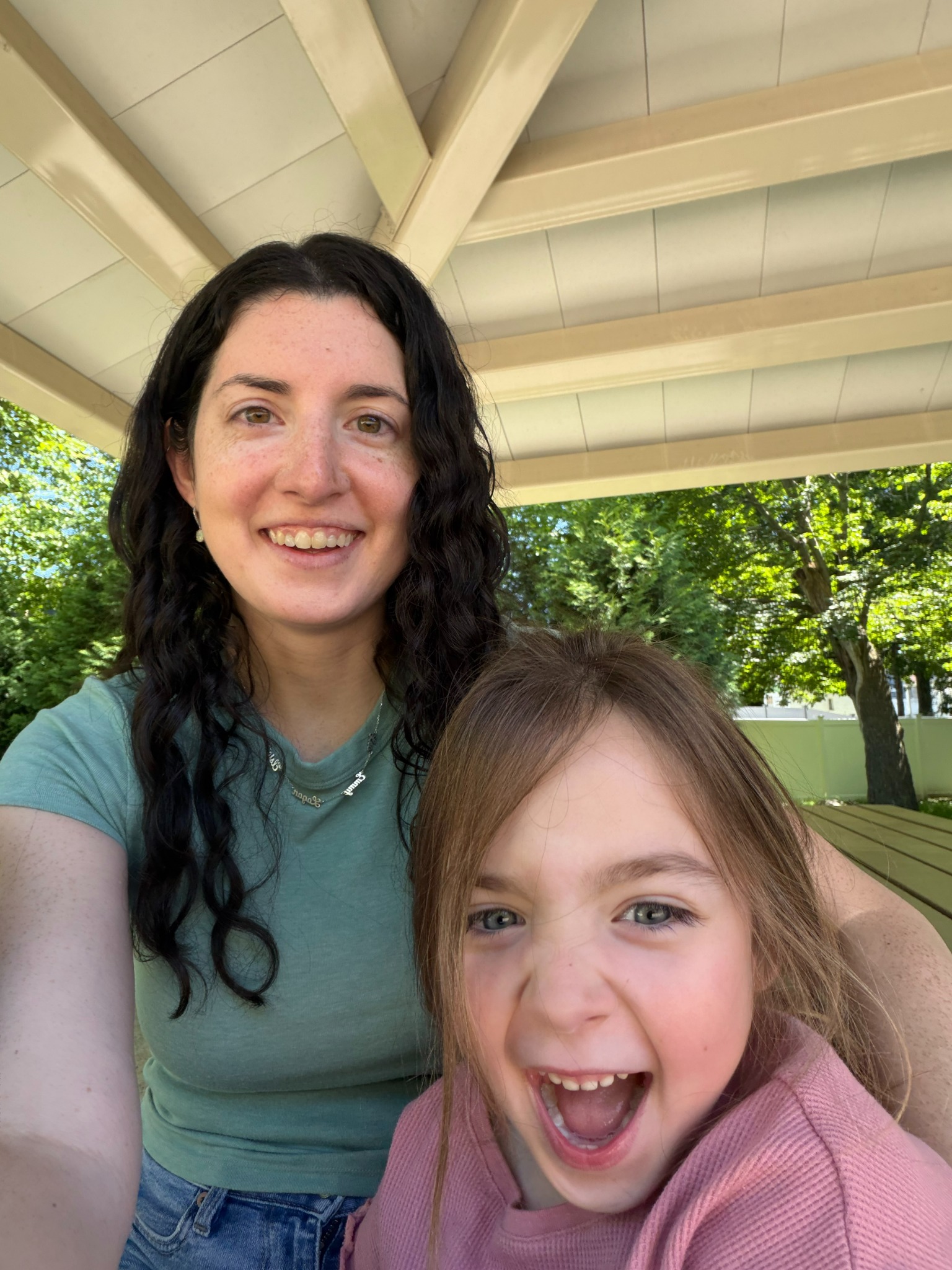 Bethany sharing a joyful moment with her daughter